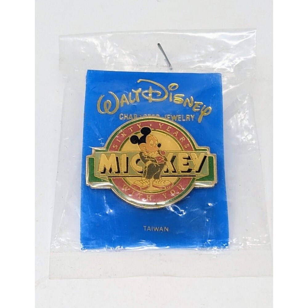 Sixty Years With You ~ Mickey Mouse Sixty Years With You Disney Pin Retired VTG